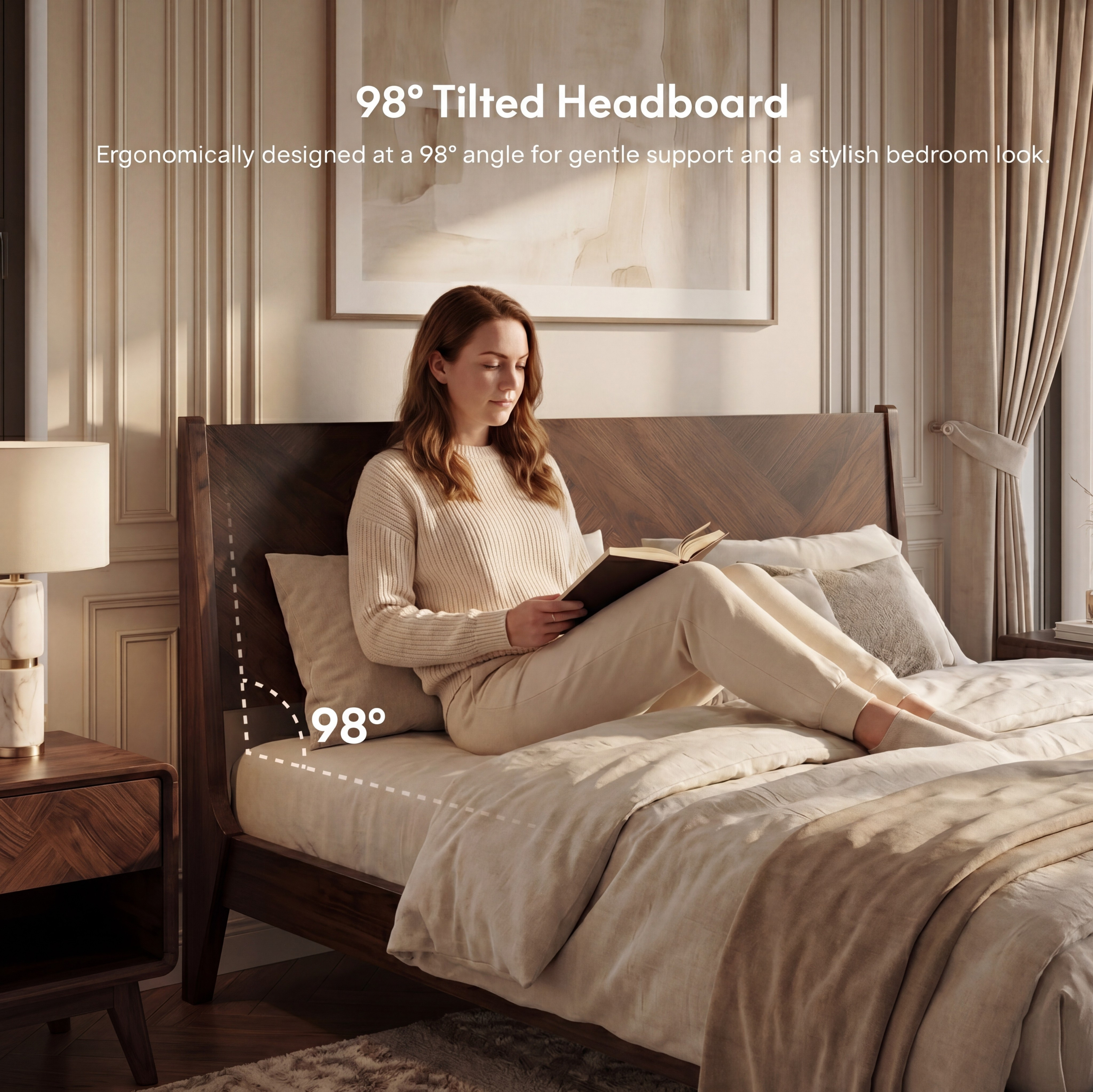 Gazelle Platform Bed Frame
